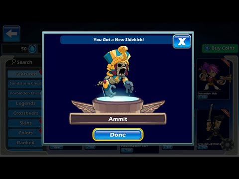 Brawlhalla New Sidekick Ammit