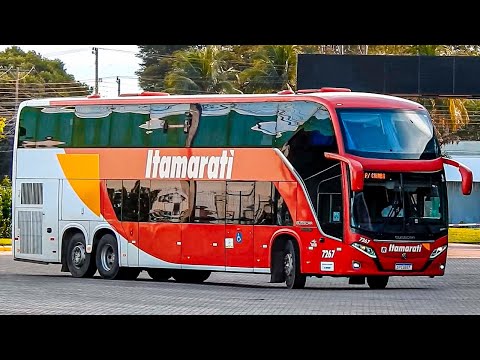 Movimentação de ÔNIBUS. Terminal Rodoviário Sinop - Mato Grosso