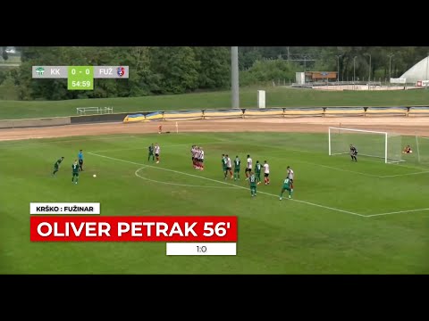 Oliver Petrak 56' - Krško 1 : 0 Fužinar (video: NK Krško)