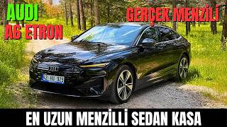 AUDI A6 e Tron Test Sürüşü / En Uzun Menzilli Sedan 5 Milyona Alınır mı?