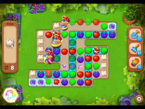 GardenScapes Level 9108 no boosters