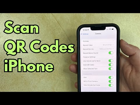 How to Scan QR Codes on an iPhone (Camera App)
