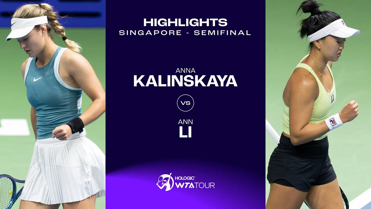 Singapore 2025 | WTA (Semifinals) - 1