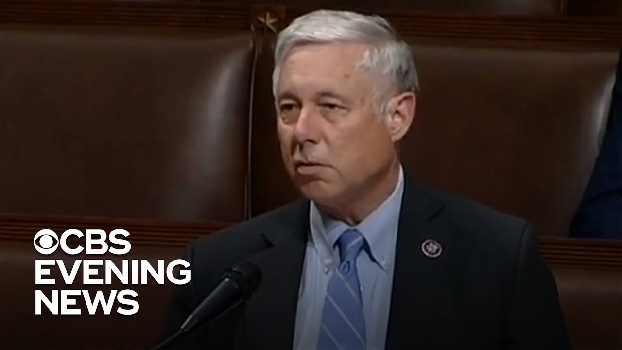 GOP lawmaker threatened after infrastructure vote - YouTube