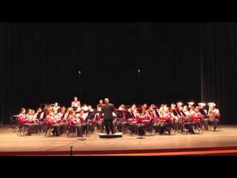 Fort Walton Beach High School Symphonic Band @ FBA 4/24/15 Part 1