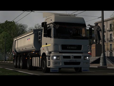 ETS2 KamAZ 5490 NEO + Southern Region + RGM: Gelendzhik (RUS) - Varenikovskaya (RUS)