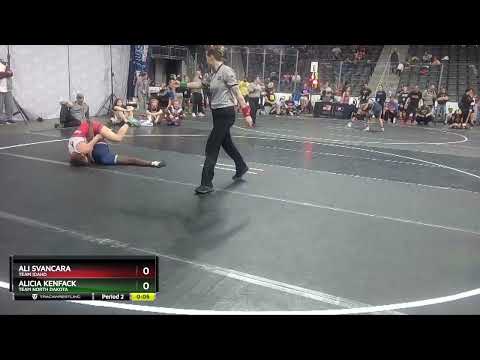 105 Lbs Cons. Semi - Alicia Kenfack, Team North Dakota Vs Ali Svancara, Team Idaho B4d3