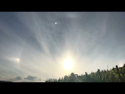 Atlantean Song - AMMA HE by Matias De Stefano (Lyrics ): 2 rainbows in a sunny day + UFO clouds 🌈✨