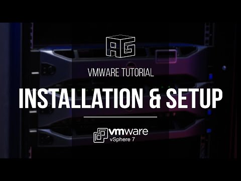 VMware vSphere Hypervisor ESXi 7 Installation & Setup