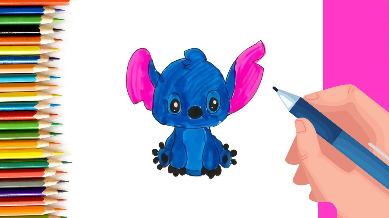 How to draw stitch #shorts
