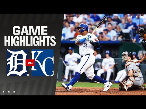 Tigers vs. Royals Game Highlights (5/20/24) | MLB Highlights