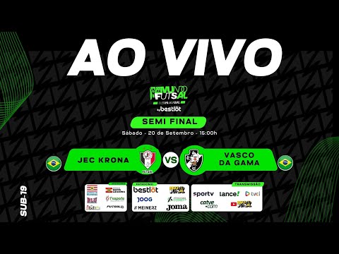 Jec Krona x Vasco Futsal - Copa Mundo do Futsal Sub-19  Bestlot