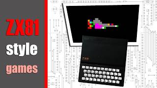 Prototyping a ZX81 game : An Eighties School Boy's dream.