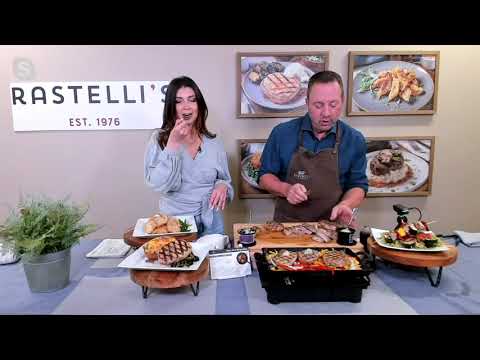 Rastelli (10) 6-oz Pork Ribeye Steaks w/ Tuscan Butter...