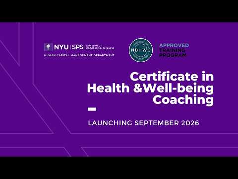 Nyu Certificate Program