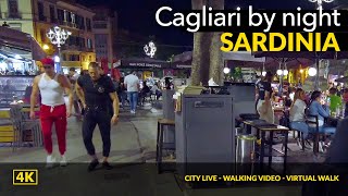 Cagliari, Sardinia by night.  Cagliari, is it dangerous at night time?