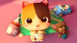 Don&#39;t Cry, Baby Kitten | Cute Pet Kitten Care | Christmas Song | BabyBus Cartoon