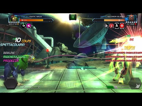 Rank 3 Toad vs R3 Nick Fury node 49 hazard shift Alliance war MCOC