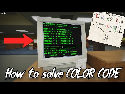 Apeirophobia - How to beat Level 7 (COLOR CODE) [Roblox]