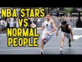 NBA Stars vs Regular People MiX