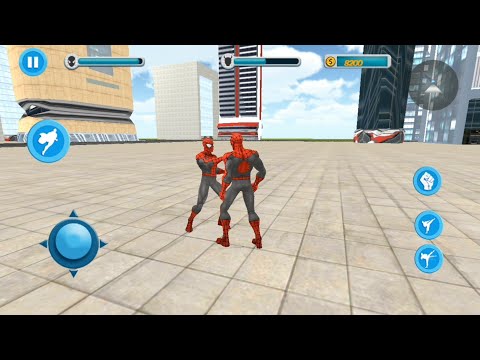Flying Spider Hero Crime City Rescue | Spider Hero Vs Spider Villain - Android GamePlay