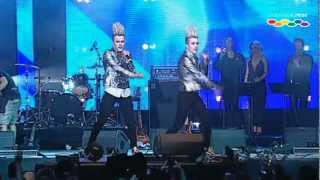 Jedward - Waterline (Live Stockholm Pride 2012)