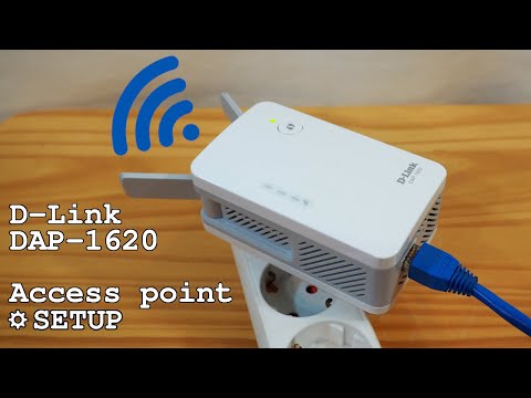 D-Link DAP-1620 Wi-Fi Extender • Access point mode setup