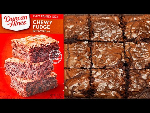 How To Make: Duncan Hines Fudge Brownies