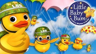 Six Little Ducks | From Five Little Ducks | Part 2 | Nursery Rhymes | By LittleBabyBum!