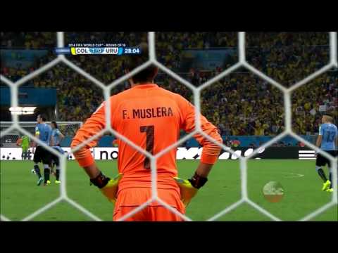 Goal James Rodriguez Vs Uruguay Round 16 FIFA Word Cup Brazil 2014.mp4