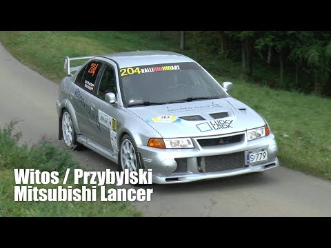 65 Rajd Wisły 2019 | 3 Runda RSPS | Szymon Witos / Maciej Przybylski - Mitsubishi Lancer