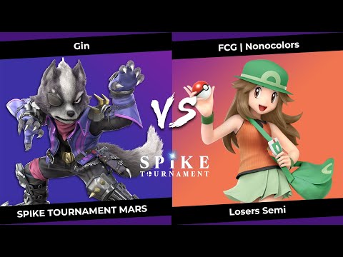 SpikeT Mars Losers Semi - Gin (Wolf) VS FCG | Nonocolors (Pokémon Trainer)