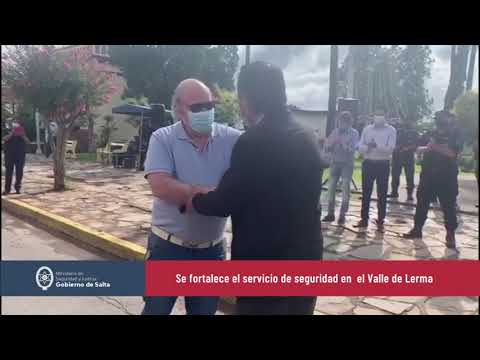 El Gobierno consolida el Plan de Seguridad en el Valle de Lerma con la entrega de vehículos