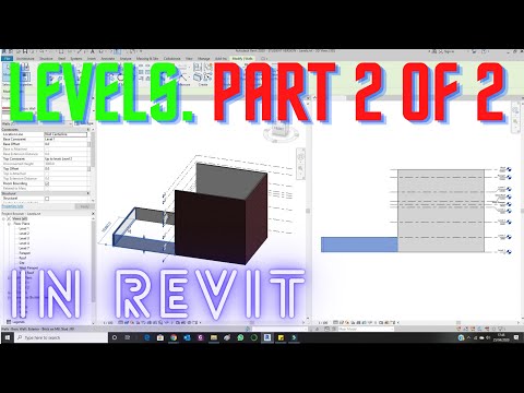 Levels 3D/2D Feature - Part 2 OF 2 (Revit 2020)