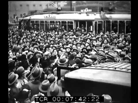 L'arrivo a Roma di Primo Carnera