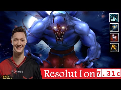 [DOTA 2] Resolut1on the NIGHT STALKER [OFFLANE] [7.31c]