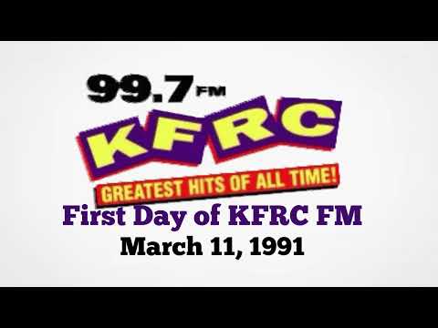 First Day of 99.7 KFRC San Francisco