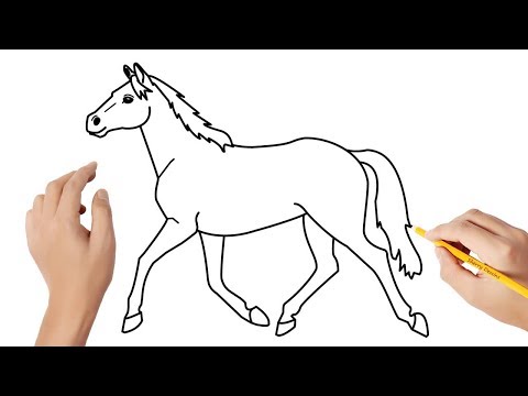 Comment dessiner un cheval