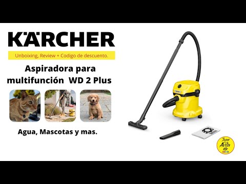 Dulkių siurblys Kärcher WD 2 Plus V-12/4/18/C video