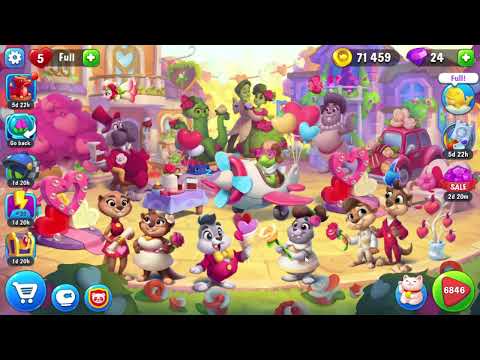 Fishdom 6846 Hard Level - 10 moves - NO BooSTERS