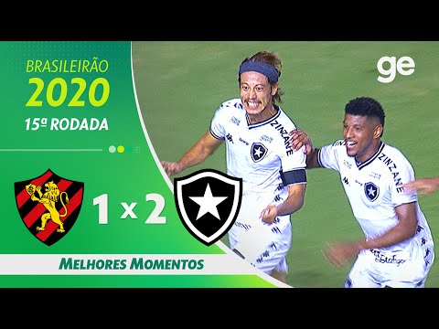 SPORT 1 X 2 BOTAFOGO | MELHORES MOMENTOS | 15ª RODADA BRASILEIRÃO 2020 | ge.globo