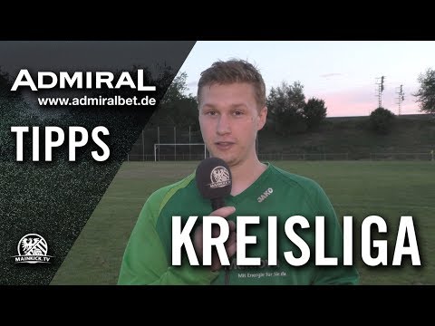 ADMIRAL-Tipps mit Maximilian Racky (Victoria Heldenbergen) - 2. Spieltag, Kreisliga A Hanau