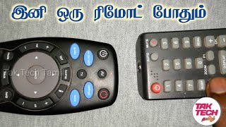 How to pair tata sky remote  with TV remote 📺/ Tak Tech tamil