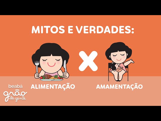 MITOS E VERDADES SOBRE ALIMENTAÇÃO NO PÓS-PARTO. VOCÊ SABE O QUE NÃO PODE COMER NA AMAMENTAÇÃO?
