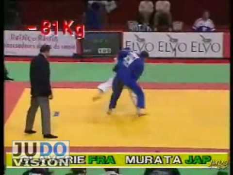 JUDO 2000 Tournois de Paris: Cedric Claverie (FRA) - Ryuichi Murata (JPN)