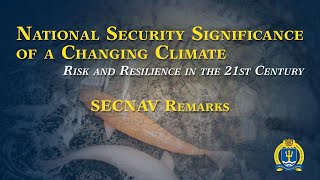 NSSCC: SECNAV Pre-Recorded Remarks