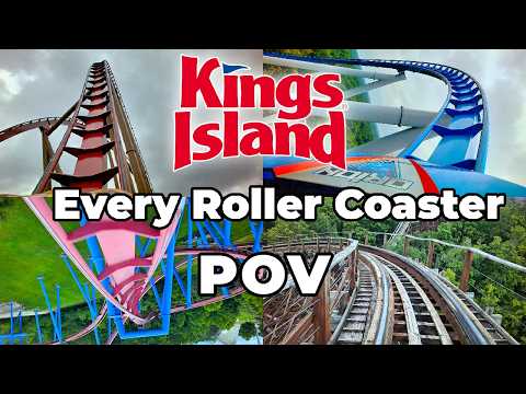 Video: Every Roller Coaster at Kings Island POVs (2026)