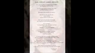 preview picture of video 'Larry Muller Tribute 1943 ~ 1995'