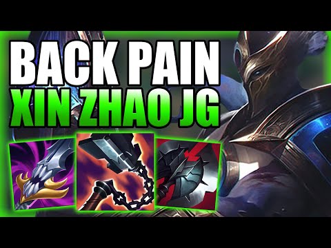 MY BACK HURTS AFTER THIS INSANE CARRY GAME WITH XIN ZHAO JUNGLE! Best Build/Runes League of Legends