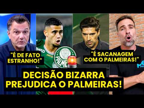 “ISSO É BIZARRO, gente! O PALMEIRAS TEM QUE RECORRER!” OLHA essa DECISÃO que foi CRITICADA!